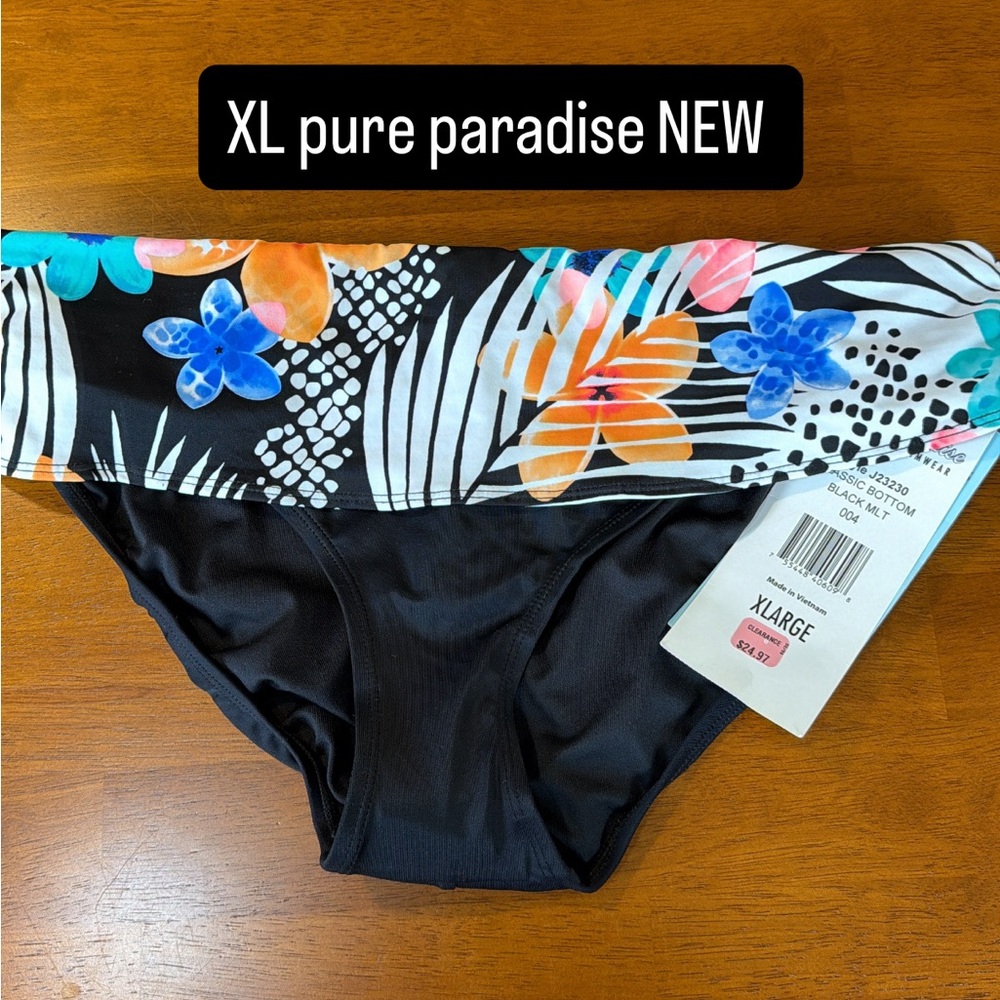 NEW floral swimsuit bottoms